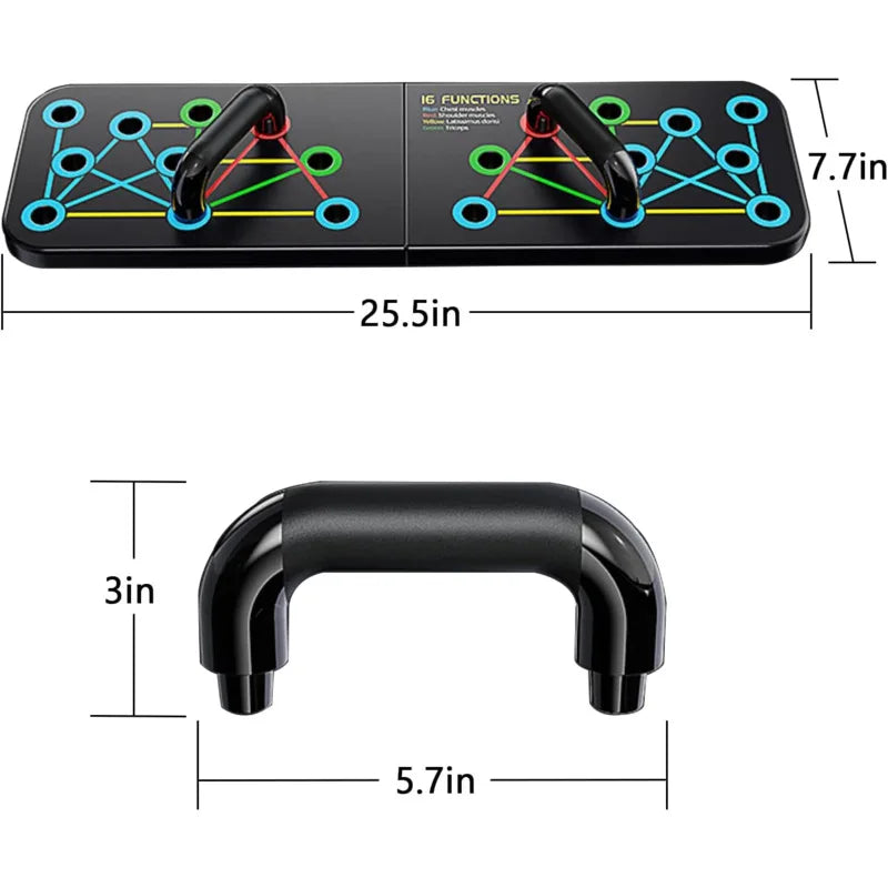 Home fitness push up board