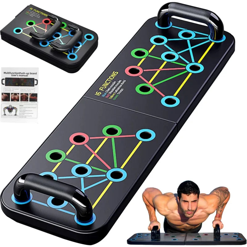 Home fitness push up board