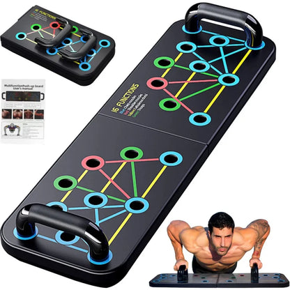 Home fitness push up board